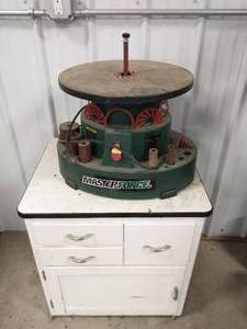 lot 63 image: Masterforce Spindle Sander With Accessories