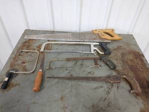 lot 311 image: Collection Of 6 Handsaws