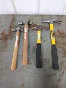 lot 313 image: Collection Of 4 Hammers