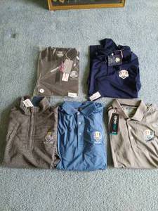 lot 721 image: Collection of Five PGA Ryders Cup Clothing