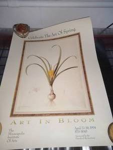 lot 103 image: Art in Bloom Poster Crocus