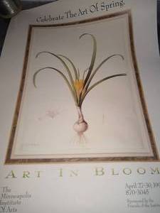 lot 105 image: Art in Bloom Poster Crocus