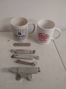 lot 121 image: Can Openers, Mugs, Figurine
