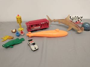Transformer Toy and Misc. Plastic Toys