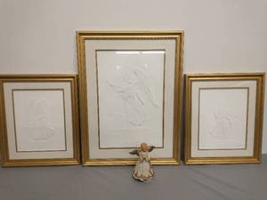 Angel-Themed Papercuttings and Music box