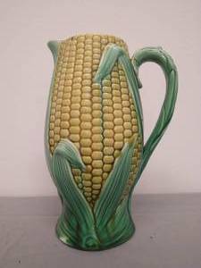 Antique Majolica Pitcher