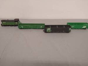 Toy Train Engine & Cars