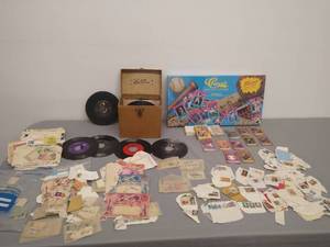 Collection of Stamps, 45s, Assorted Games