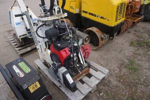 lot 16 image: Core Cut Model CC1800 Walk Behind Power Concrete Saw