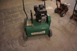 lot 25 image: Billy Goat Brand Model PR5508 Professional Lawn Landscape Power Rake