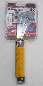 lot 816 image: Arrow HT50 Professional Hammer Tacker Stapler Gun