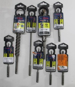 lot 834 image: 8-Pack Bosch Bulldog Xtreme SDS Drill Bits