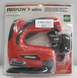 lot 855 image: Arrow E21 Cordless Electric Staple Gun