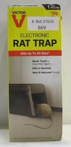 lot 869 image: Victor M241 Electronic Rat Trap