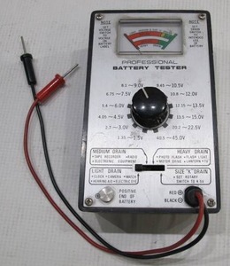lot 868 image: Universal Professional Battery Tester - 1.5V to 45V