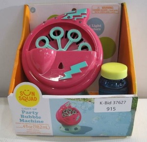 lot 915 image: Light Up Bubble Machine - Sun Squad