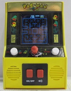lot 930 image: Bandai Namco Pac-Man Handheld Portable Video Game Console