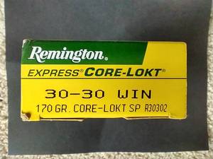 lot 39 image: 20 Rounds 30-30 Soft Point Ammunition