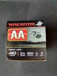 lot 42 image: 25 Rounds .410 Shot Shell Ammunition