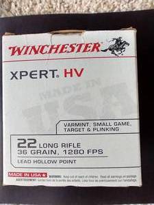 lot 52 image: 500 Rounds .22 Hollow Point Ammunition
