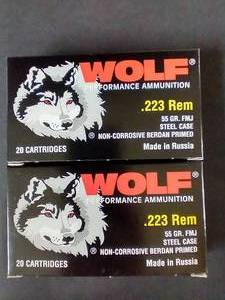 lot 79 image: 40 Rounds .223 FMJ Ammunition