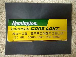 lot 66 image: 20 Rounds 30-06 Ammunition