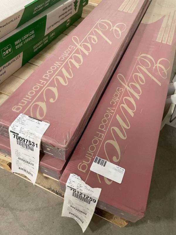 lot 136 image: 85 Sq Ft Elegance Reign Maple Engineered Hardwood Flooring