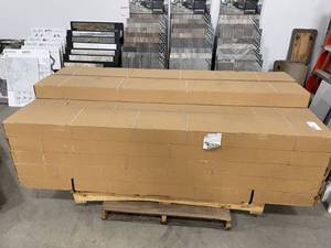 lot 733 image: 880 Sq Ft Cabin Grade Red Oak Cherry Enginnered Hardwood Flooring
