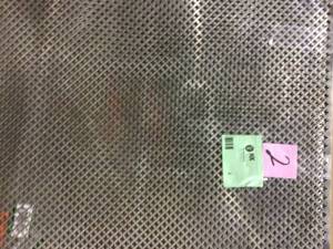36 in. x 36 in. Cloverleaf Aluminum Sheet, Silver by M-D Building Products Customer Returns See Pictures&nbsp