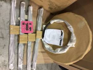 HAMPTON BAY HARPER CREEK 3pc  BAR set - TABLE Customer Returns See Pictures&nbsp