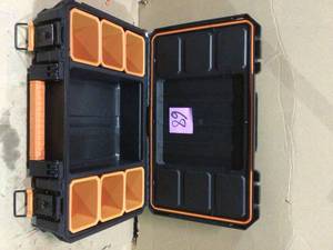 22 in. Pro Organizer, Black by RIDGID Customer Returns See Pictures&nbsp
