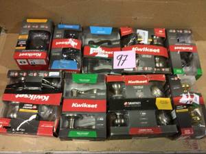 MIX LOT OF KWIKSET SMARTKEY SECURITY LOCKS Customer Returns See Pictures&nbsp