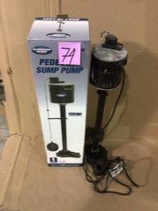 13 HP Non-Submersible Pedestal Sump Pump by Superior Pump Customer Returns See Pictures&nbsp