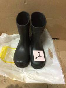 lot 2 image: Bullfrog Pro II Unisex Size 13M Black EVA Upper Slip-Resistant Work Boot Customer Returns See Pictures