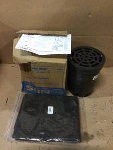 lot 4 image: 6 in. x 4 in. Flo Well Surface Drain Inlet by NDS Customer Returns See Pictures