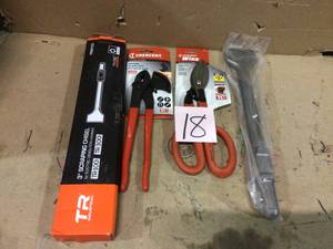 lot 18 image: MIX LOT OF CRESCENT TOOLS Various Conditions See Pictures