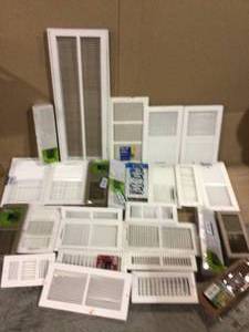 lot 51 image: MIX LOT OF GRILLE AIR VENT Customer Returns See Pictures