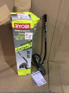 lot 58 image: Expand-It 8 in. Universal Straight Shaft Edger Attachment by RYOBI Customer Returns See Pictures