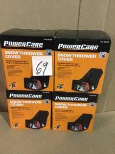 lot 69 image: Snow Thrower Cover Customer Returns See Pictures