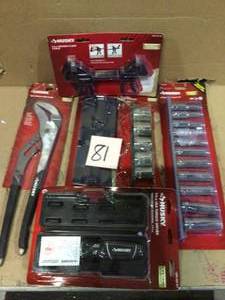 lot 81 image: MIX LOT OF HUSKY TOOLS Various Conditions See Pictures 
