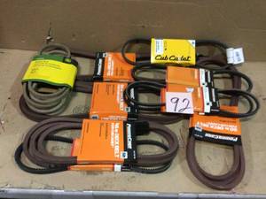 lot 92 image: Cub Cadet RZT 50 in. Zero-Turn Deck Belt Customer Returns See Pictures