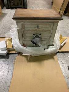 lot 102 image: Lot of  2 Realyn Nightstand