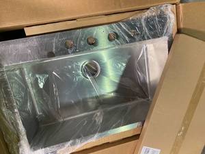 lot 106 image: Crosstown 29 in. x 15.25 in. Bottom Grid for Kitchen Sink in Stainless Steel by Elkay
