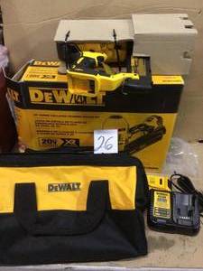 20-Volt MAX Lithium-Ion Cordless Brushless 2-Speed 30° Paper Collated Framing Nailer with 4Ah Battery and Charger by DEWALT Customer Returns See Pictures
