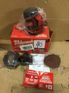 M18 18-Volt Lithium-Ion Cordless 5 in. Random Orbit Sander (Tool-Only) by Milwaukee Customer Returns See Pictures