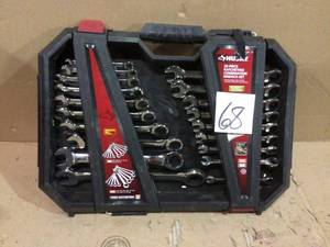 Ratcheting SAEMM Combination Wrench Set (20-Piece) Customer Returns See Pictures