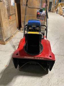 Toro Power Clear 721 E Snow Blower Customer Returns See Pictures