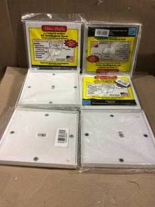 lot 24 image: 11 in. x 11 in. Insulated Magnetic RegisterVent Cover for HVAC Aluminum RegistersVents Customer Returns See Pictures 