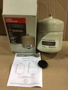 lot 45 image: 2 gal. Thermal Expansion Tank by Everbilt Customer Returns See Pictures 