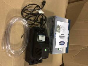 lot 46 image: 115-Volts 130 HP Condensate Pump with Safety Switch, 20 ft. Tubing and Stainless Steel Hose Clamp Customer Returns See Pictures 